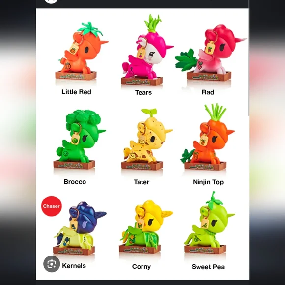 Toki Doki Veggies Unicorno Blind Box - Rad - Picture 3 of 3